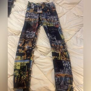 Niyama Sol Black and Yellow leggings S